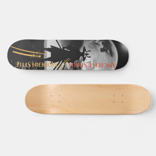 Samurai krijger Skateboard (Horizontaal)
