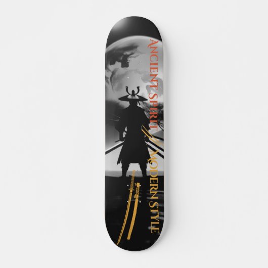Samurai krijger Skateboard (Voorkant)