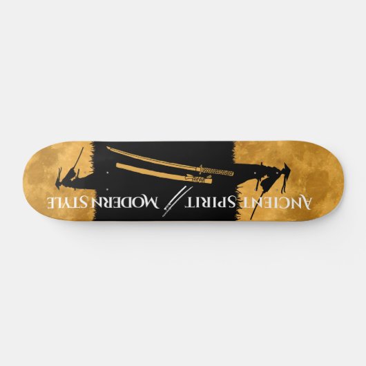 Samurai krijger Skateboard (Horizontaal)