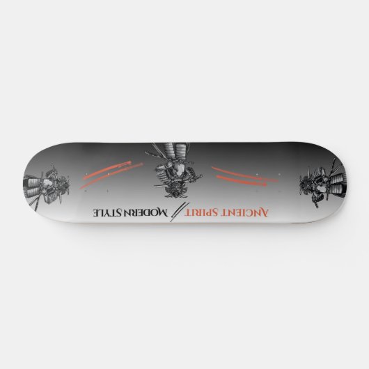 Samurai krijger Skateboard (Horizontaal)