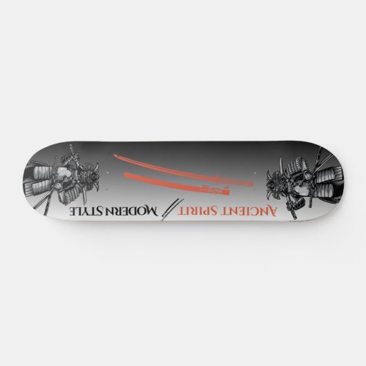 Samurai krijger Skateboard (Horizontaal)