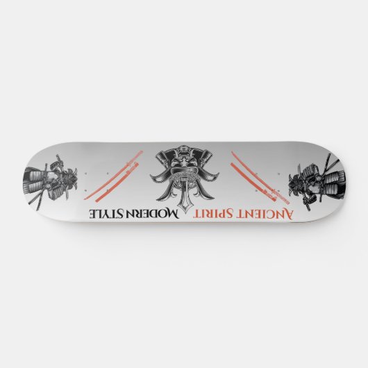 Samurai krijger Skateboard (Horizontaal)