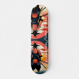 Samurai krijger Skateboard