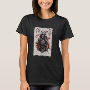 Samurai krijger skelet grafisch, Cool Japans ontwe T-shirt