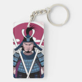 Samurai-krijger Sleutelhanger (achterkant)