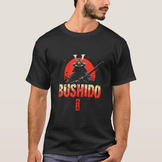 Samurai Krijger T-shirt (Voorkant)