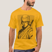 Samurai-krijger T-shirt (Voorkant)