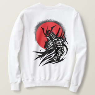 Samurai-krijger T-shirt met opkomende zon grafisch
