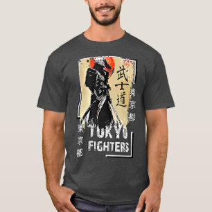 Samurai-krijger uit Japan Tokio-kleding Gift De T-shirt
