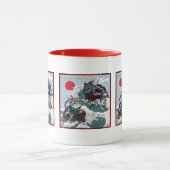 Samurai Krijgerkatten Mok (Midden)