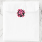 Samurai - Krijgers citaat Ronde Sticker (Tas)
