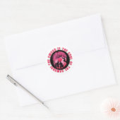 Samurai - Krijgers citaat Ronde Sticker (Envelop)
