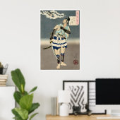 Samurai Kunst Japanse Print Krijger Schilderen Jap (Thuiskantoor)