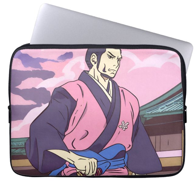 samurai laptop sleeve (Voorkant)