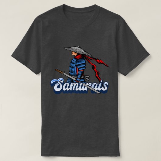 Samurai Lovers Fan Natuur Team Support (2) T-shirt (Design voorkant)