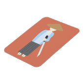 Samurai Magneet (Linkerzijde)