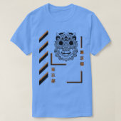 Samurai mandala zomerse leuke kleding t-shirt (Design voorkant)