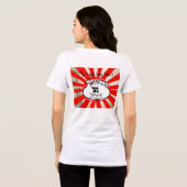 Samurai Maneki Neko Vechten Shirt (Achterkant volledig)