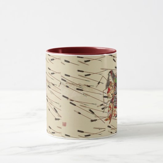 SAMURAI MASATSURA IS FIGHTING IN SHOWER OF ARROWS MOK (Midden)