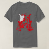 Samurai Mask Shirt Samurai Swords Bushido Samurai (Design voorkant)