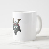 Samurai-masker Grote Koffiekop (Voorkant rechts)