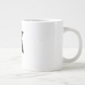 Samurai-masker Grote Koffiekop (Rechts)