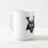 Samurai-masker Koffiemok (Voorkant links)