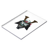 Samurai-masker Notitieboek (Linkerzijde)