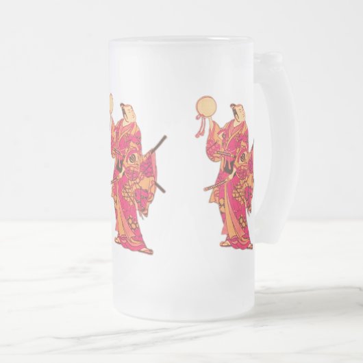 Samurai Matglas Bierpul (Voorkant rechts)