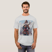 Samurai Meisje: Blade van Eer T-shirt (Voorkant volledig)