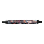 Samurai Meisje: Blade van Eer Zwarte Inkt Pen (Voorkant)