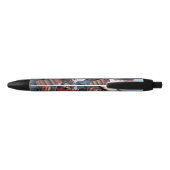 Samurai Meisje: Blade van Eer Zwarte Inkt Pen (Achterkant)