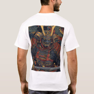 Samurai Minimalist Art T-shirt - Inspiratie door A