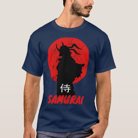 Samurai Moed Trouw Eer T-shirt (Voorkant)