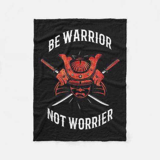 Samurai Motivation, Musashi Srit Fleece Deken (Voorkant)