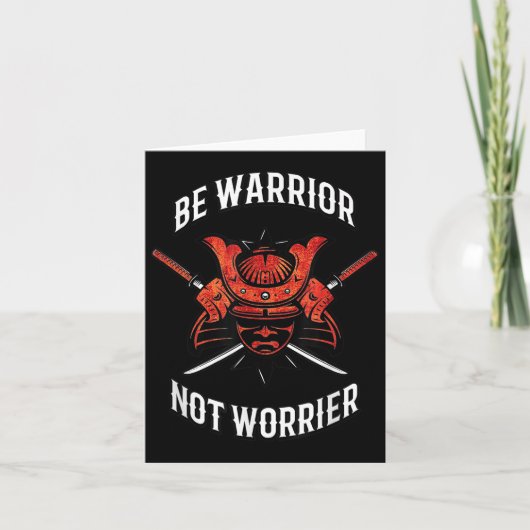 Samurai Motivation, Musashi Srit  Kaart (Voorkant)