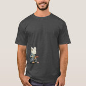 Samurai Mouse in Tatehiza T-shirt (Voorkant)