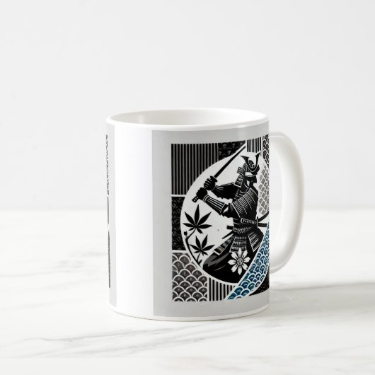 Samurai Mug Koffiemok (Voorkant rechts)