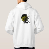 Samurai Ninja Anime Streetwear Graphic hoodie (Achterkant)
