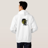 Samurai Ninja Anime Streetwear Graphic hoodie (Achterkant volledig)