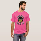 Samurai Ninja Cat T-shirt (Voorkant volledig)