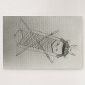 Samurai ninja hotdog legpuzzel (Horizontaal)