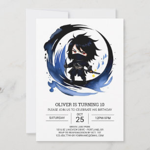 Samurai Ninja Martial Arts Verjaardag Kaart