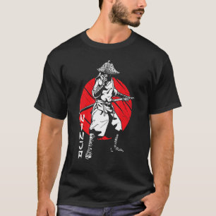 Samurai Ninja Warrior Japanese Bloodstain Katana S T-shirt