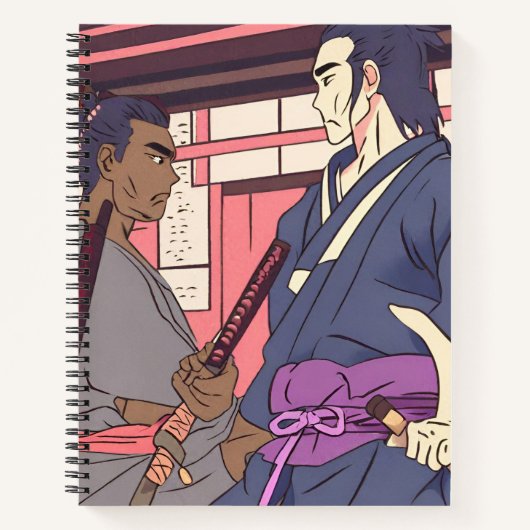 samurai notitieboek (Voorkant)