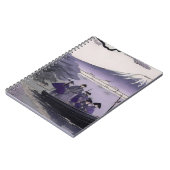 Samurai-notitieboek Mount Fuji Japanse Kunst Notitieboek (Linkerzijde)
