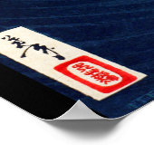 Samurai om de ruwe Zeeen te kalm te brengen, Yoshi Poster (Hoek)