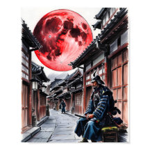 Samurai onder de Bloedmaan Poster