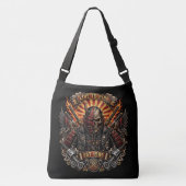 Samurai Oni Fietstas voor Vrouwen Crossbody Tas (Voorkant)