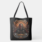 Samurai Oni Fietstas voor Vrouwen Tote Tas (Achterkant)